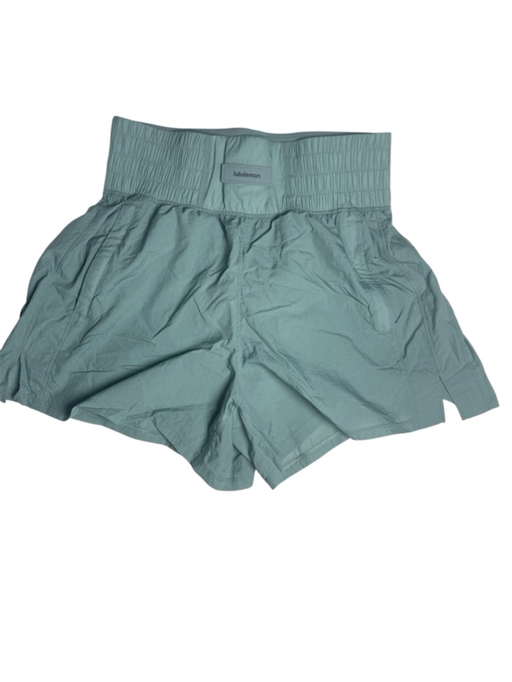 Lululemon Size 6 Crater Blue Super High Rise Training Shorts 4” - Picture 5 of 8